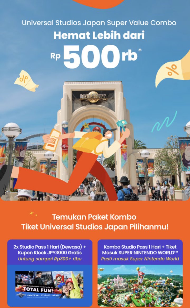 Universal Studios Japan Super Value Combo